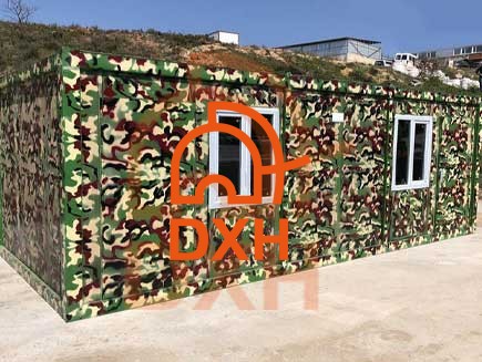 Prefab Modular Barracks for Field Operations