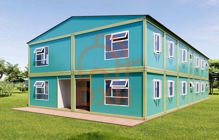 Two-storey-Modular-Accommodation-Camp-for-Oilfield-Workers